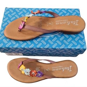 italiana by italian shoemakers womens shannie flat sandals